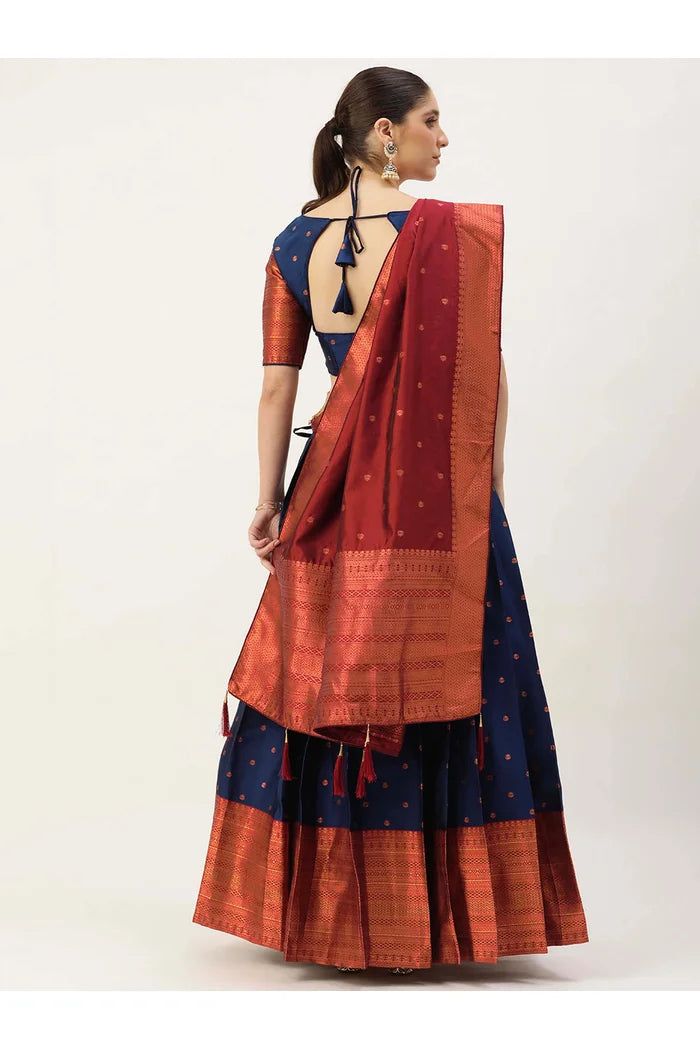 South Indian Festival Traditional Half Saree (Langhar)