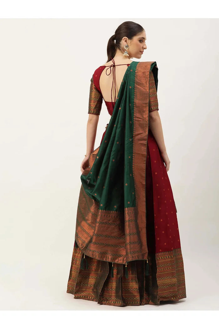 South Indian Festival Traditional Half Saree (Langhar)