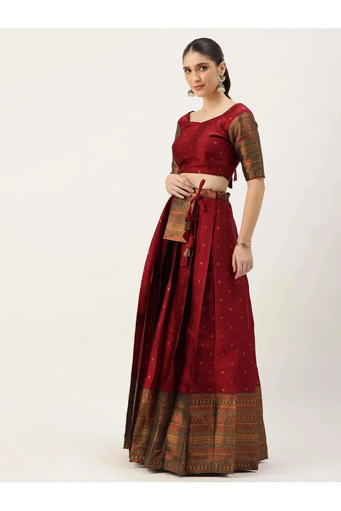 South Indian Festival Traditional Half Saree (Langhar)