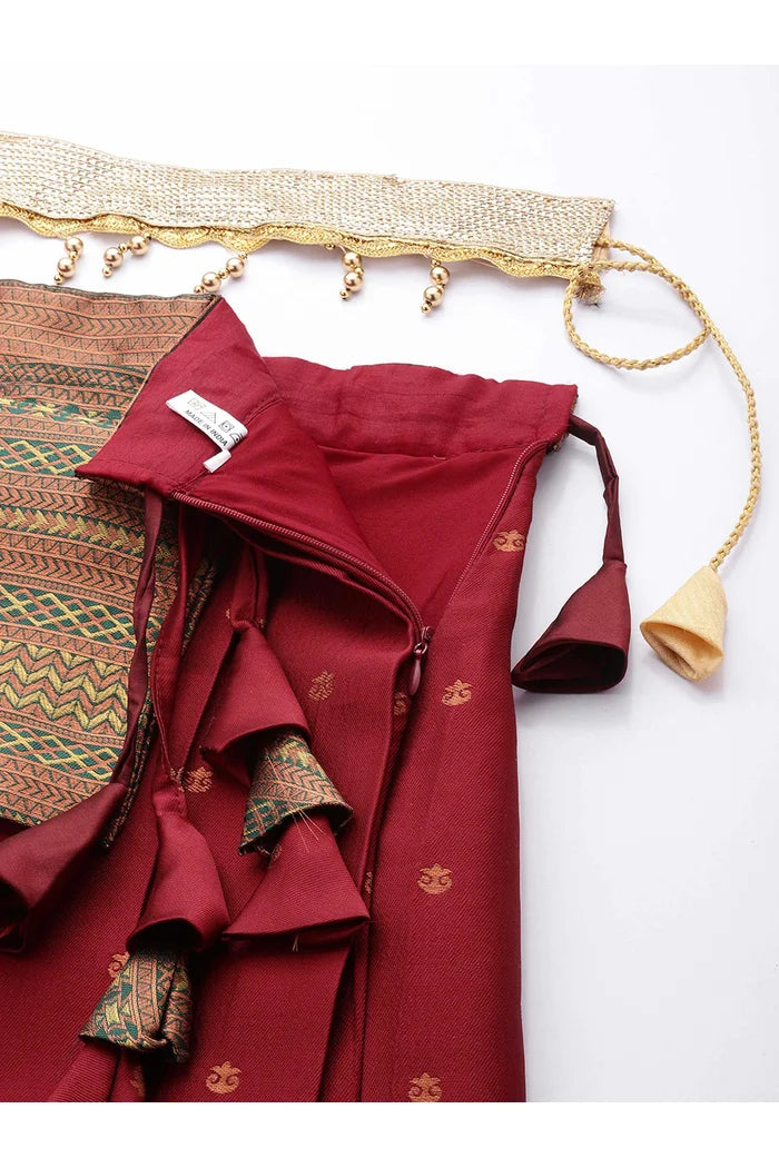 South Indian Festival Traditional Half Saree (Langhar)