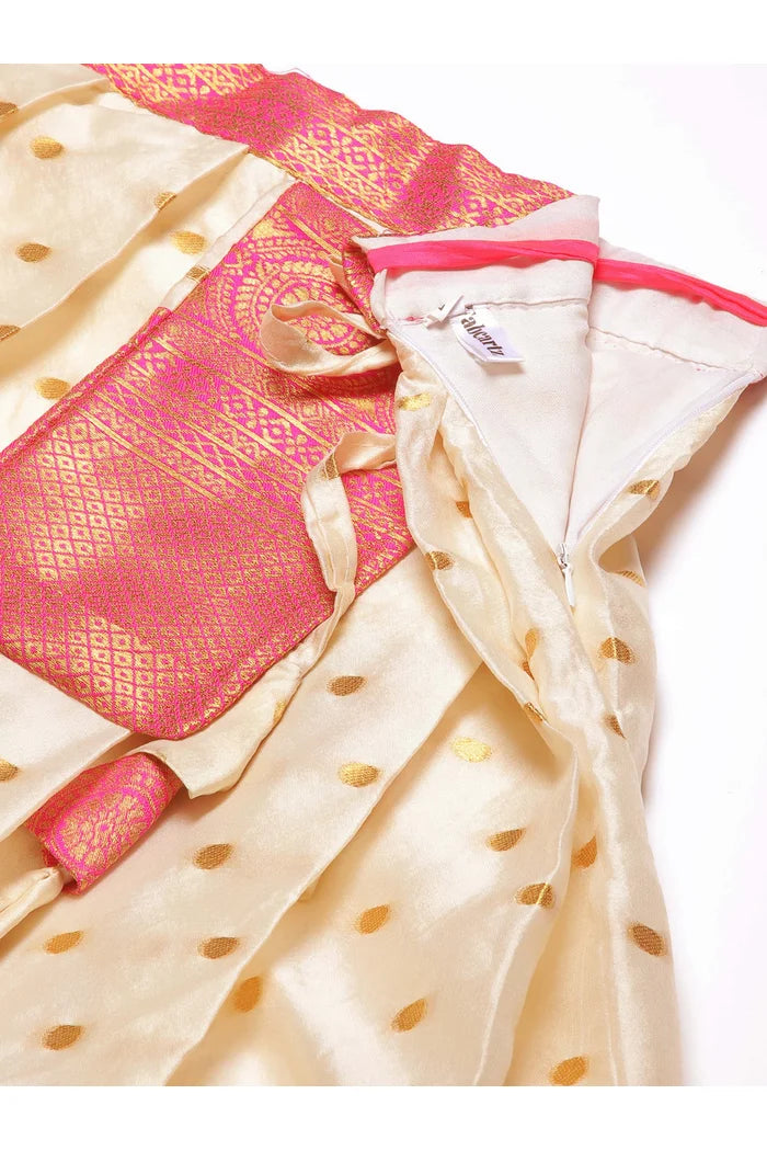 South Indian Festival Traditional Half Saree (Aarjoo)