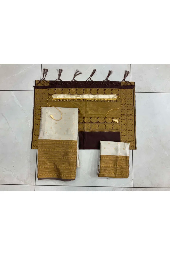 South Indian Festival Traditional Half Saree (Yogeshwari)