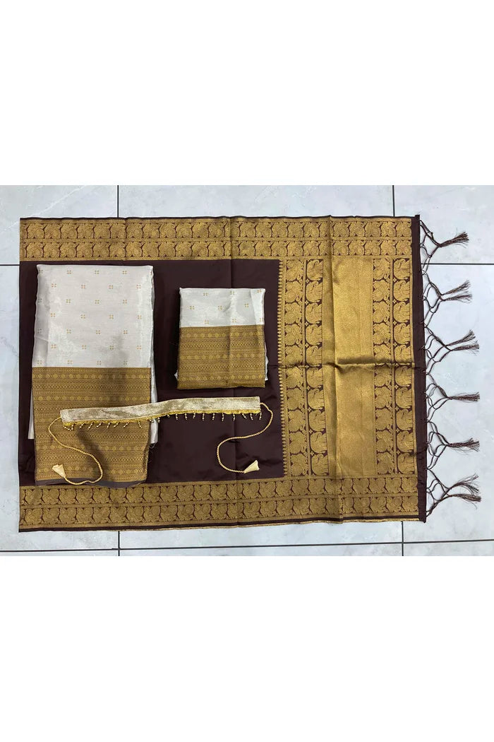 South Indian Festival Traditional Half Saree (Yogeshwari)