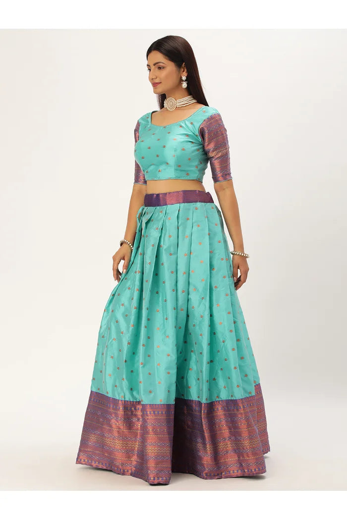 South Indian Festival Traditional Half Saree (Sahithi)