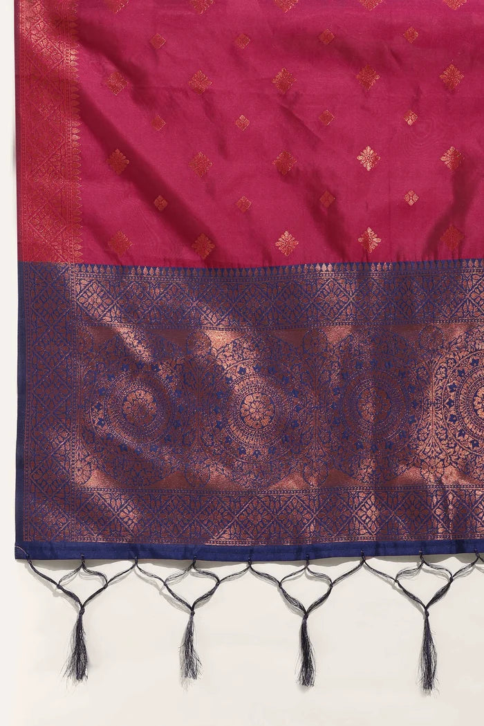 South Indian Festival Traditional Half Saree(Vishnu)