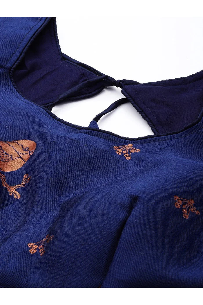 South Indian Festival Traditional Half Saree (LichiSparrow)