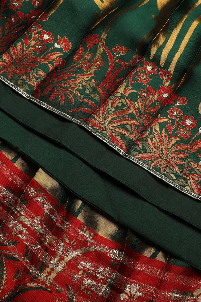 South Indian Festival Traditional Half Saree (EcoPattu)