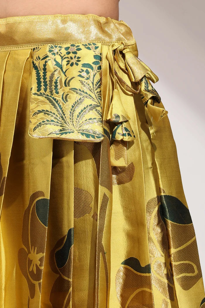 South Indian Festival Traditional Half Saree (EcoPattu)