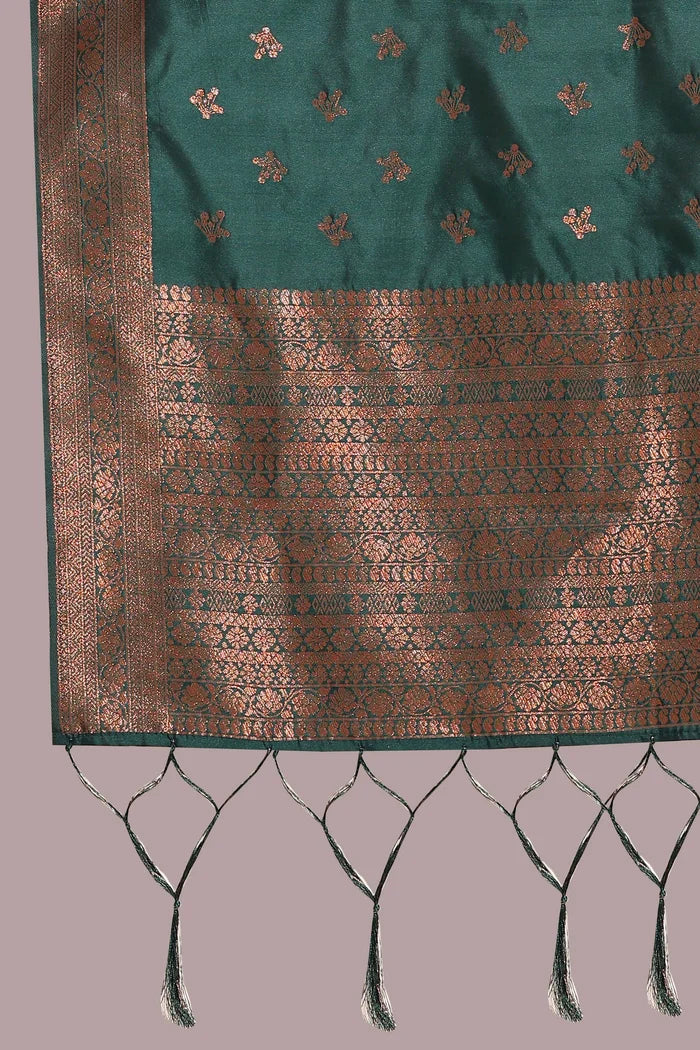 South Indian Festival Traditional Half Saree (LichiSparrow)