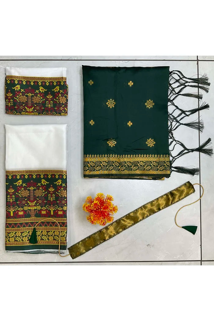South Indian Festival Traditional Half Saree (Jagvi)