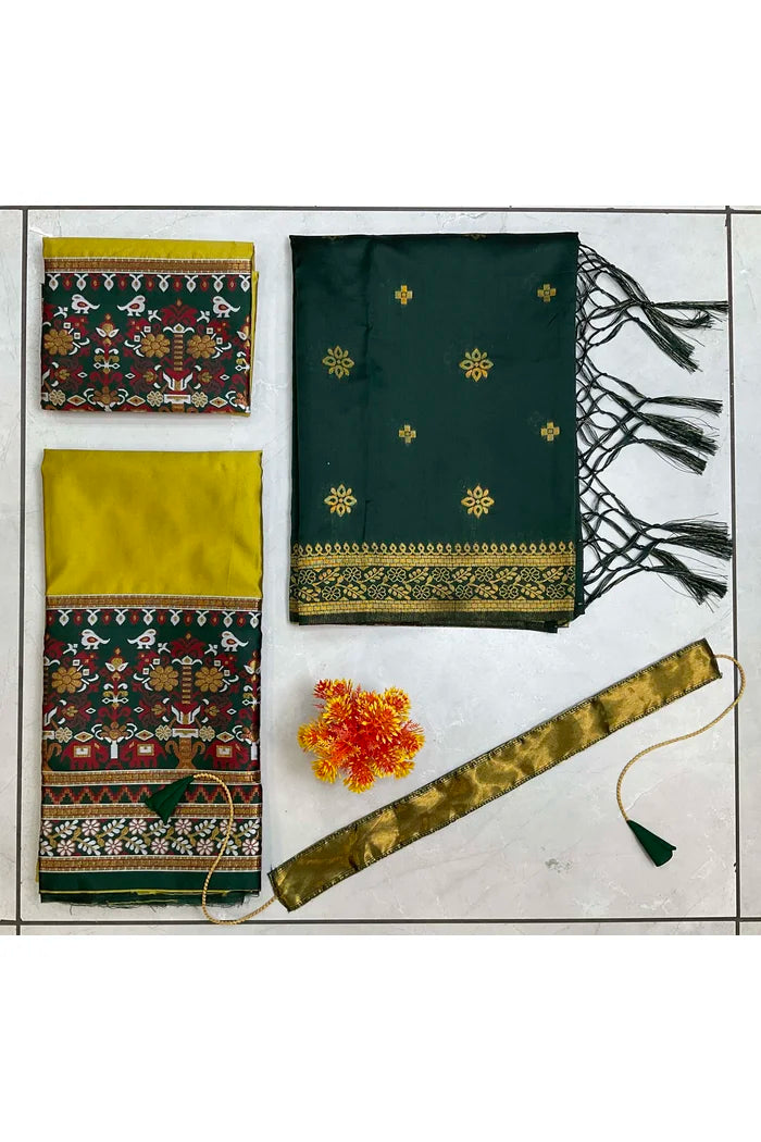 South Indian Festival Traditional Half Saree (Jagvi)