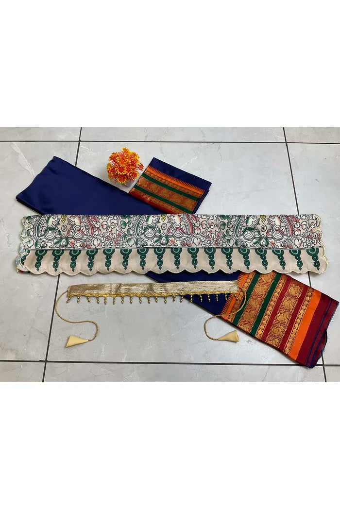 South Indian Festival Traditional Half Saree (Jugnoo)