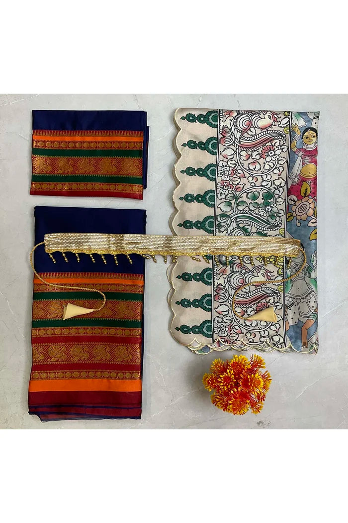 South Indian Festival Traditional Half Saree (Jugnoo)