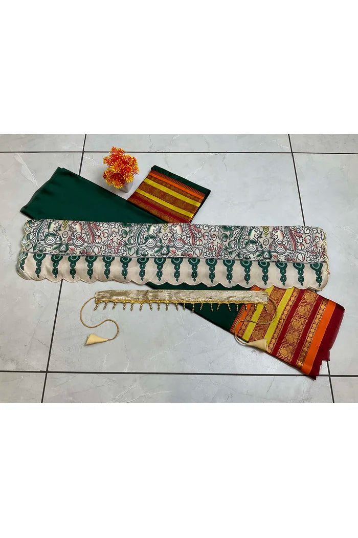South Indian Festival Traditional Half Saree (Jugnoo)