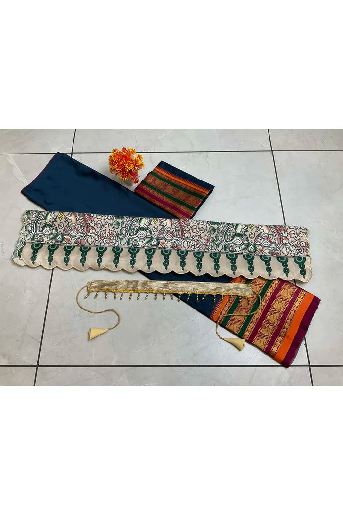 South Indian Festival Traditional Half Saree (Jugnoo)