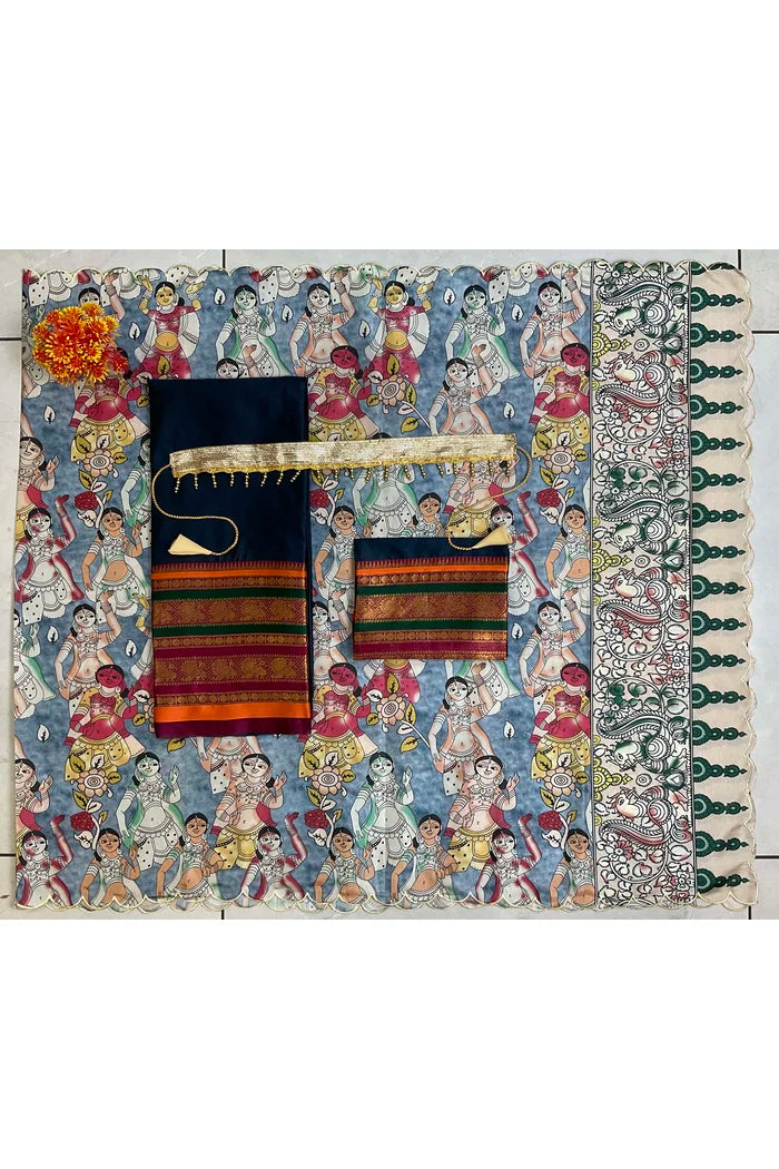 South Indian Festival Traditional Half Saree (Jugnoo)