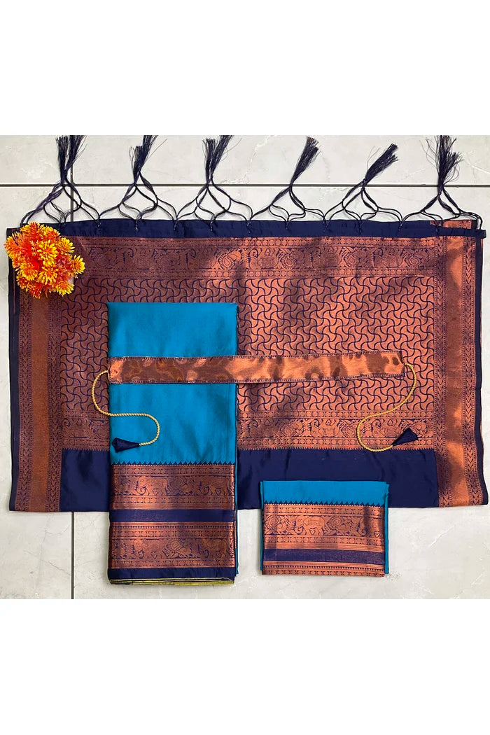 South Indian Festival Traditional Half Saree (YenuguPAttu)