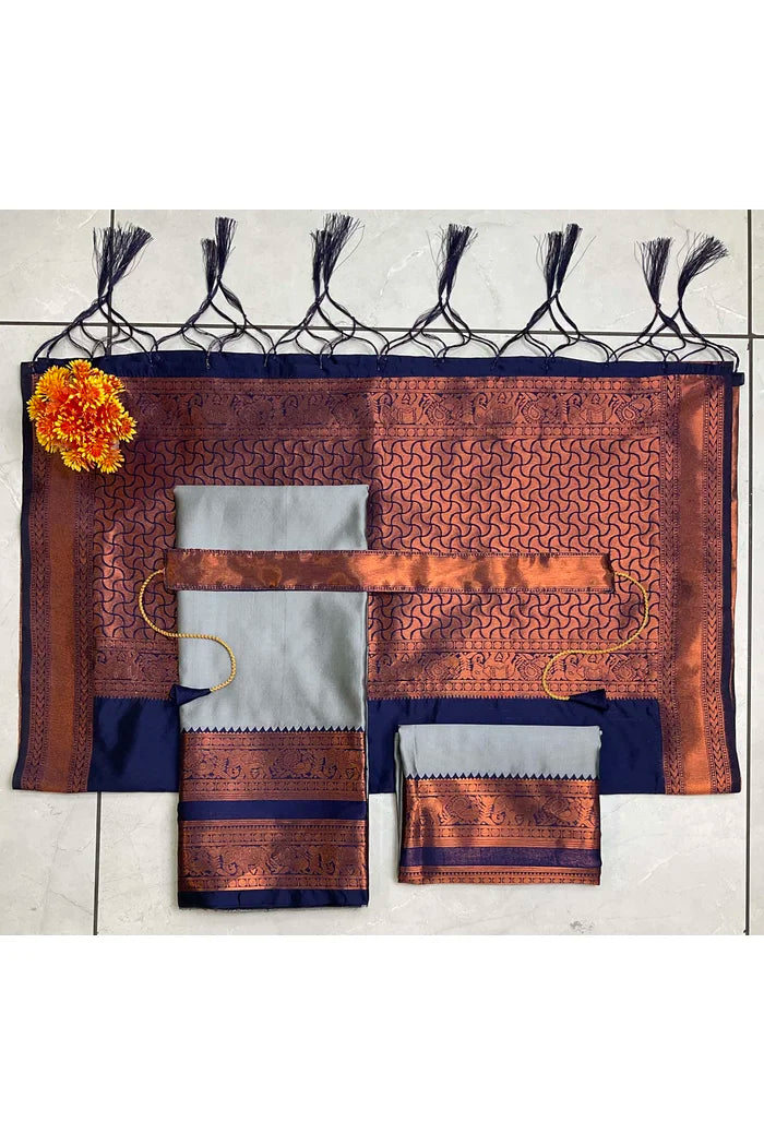 South Indian Festival Traditional Half Saree (YenuguPAttu)