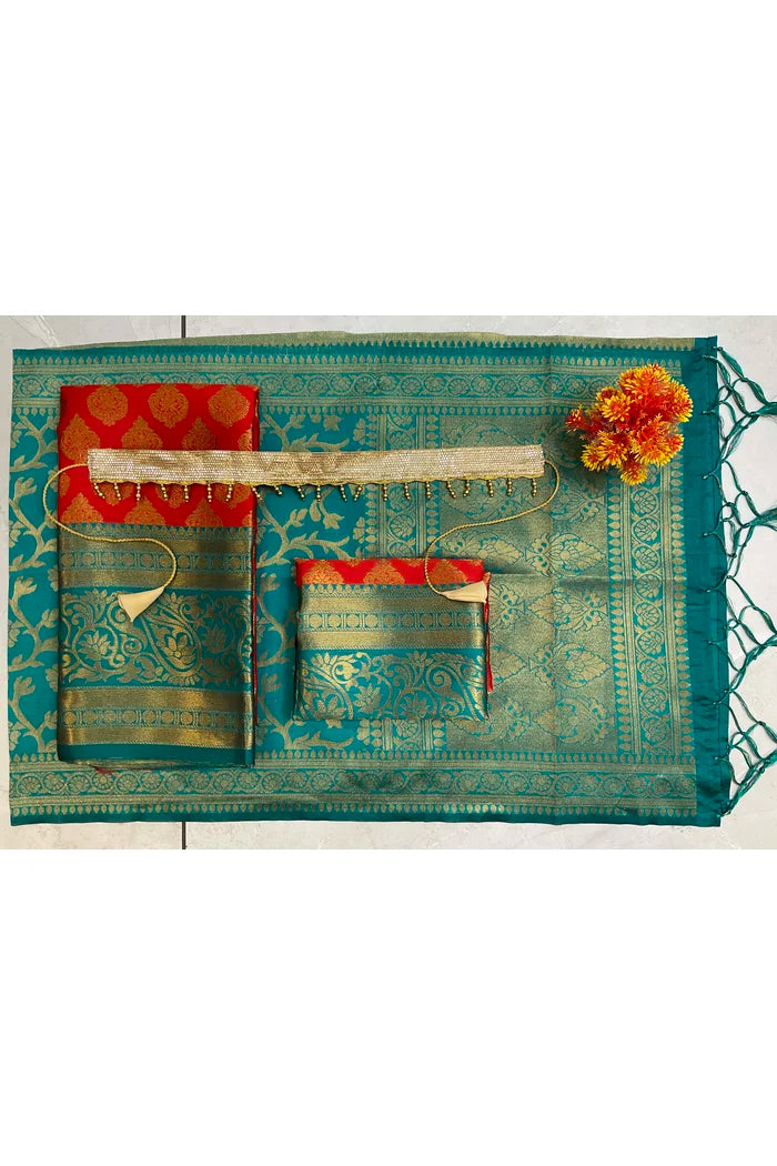 New Kids Traditional South Indian Half Saree (AkkuPAttuKids)