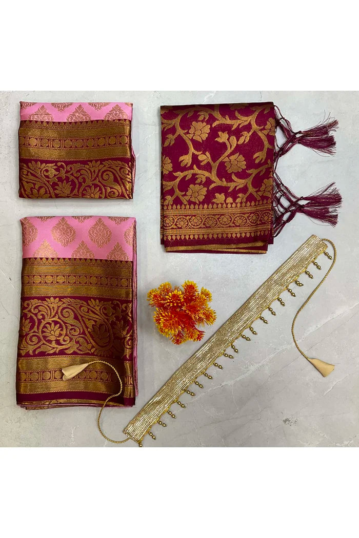 New Kids Traditional South Indian Half Saree (AkkuPAttuKids)