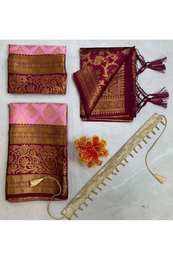 New Kids Traditional South Indian Half Saree (AkkuPAttuKids)