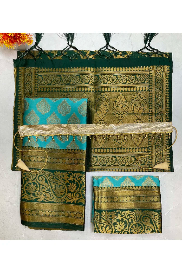 New Kids Traditional South Indian Half Saree (AkkuPAttuKids)