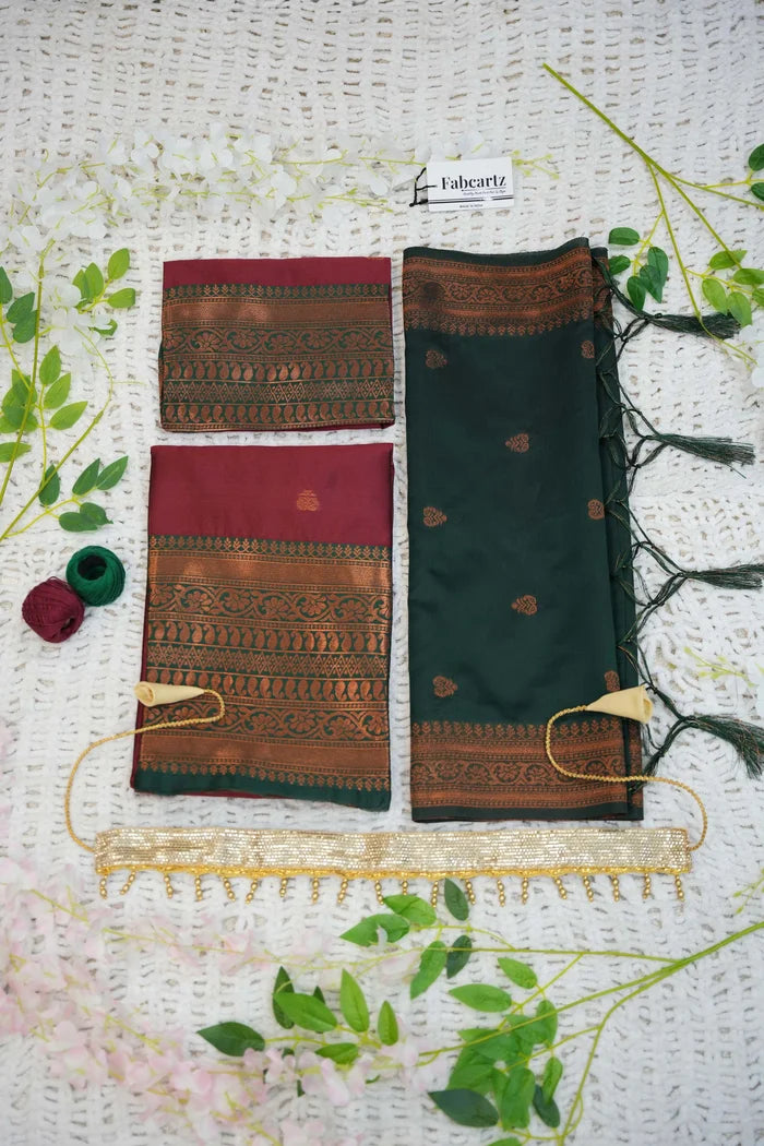 New Kids Traditional South Indian Half Saree (LavanyaKids)