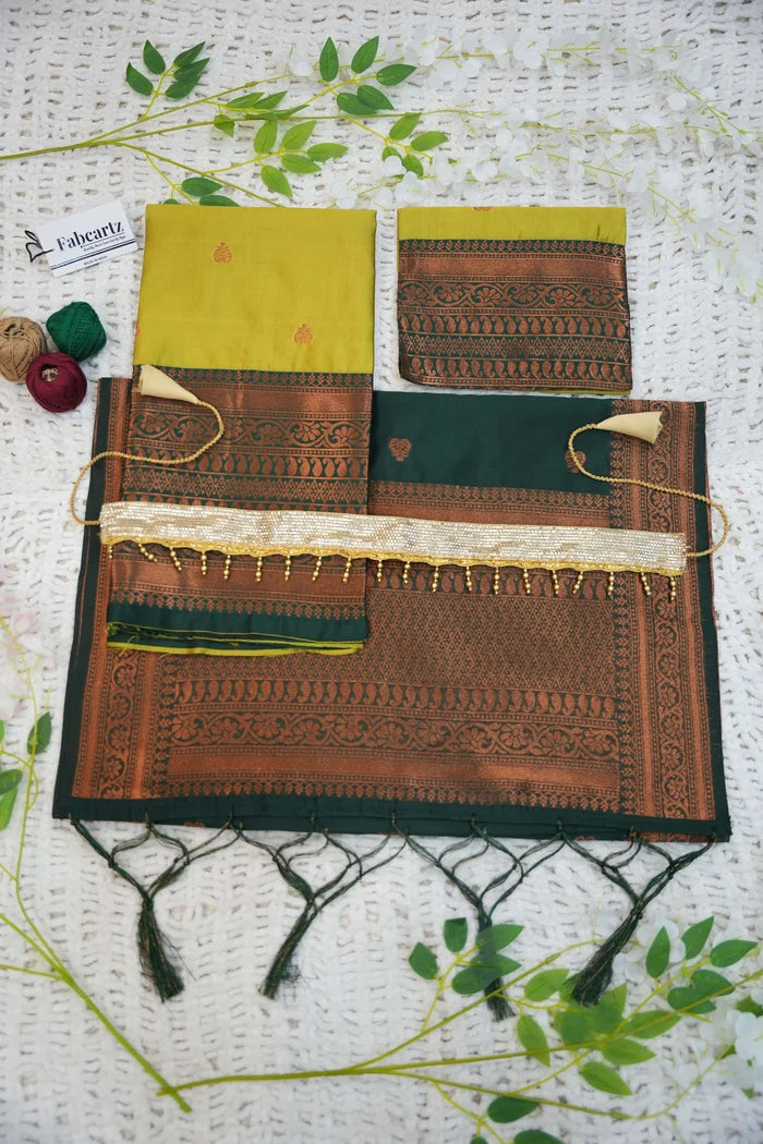 New Kids Traditional South Indian Half Saree (LavanyaKids)