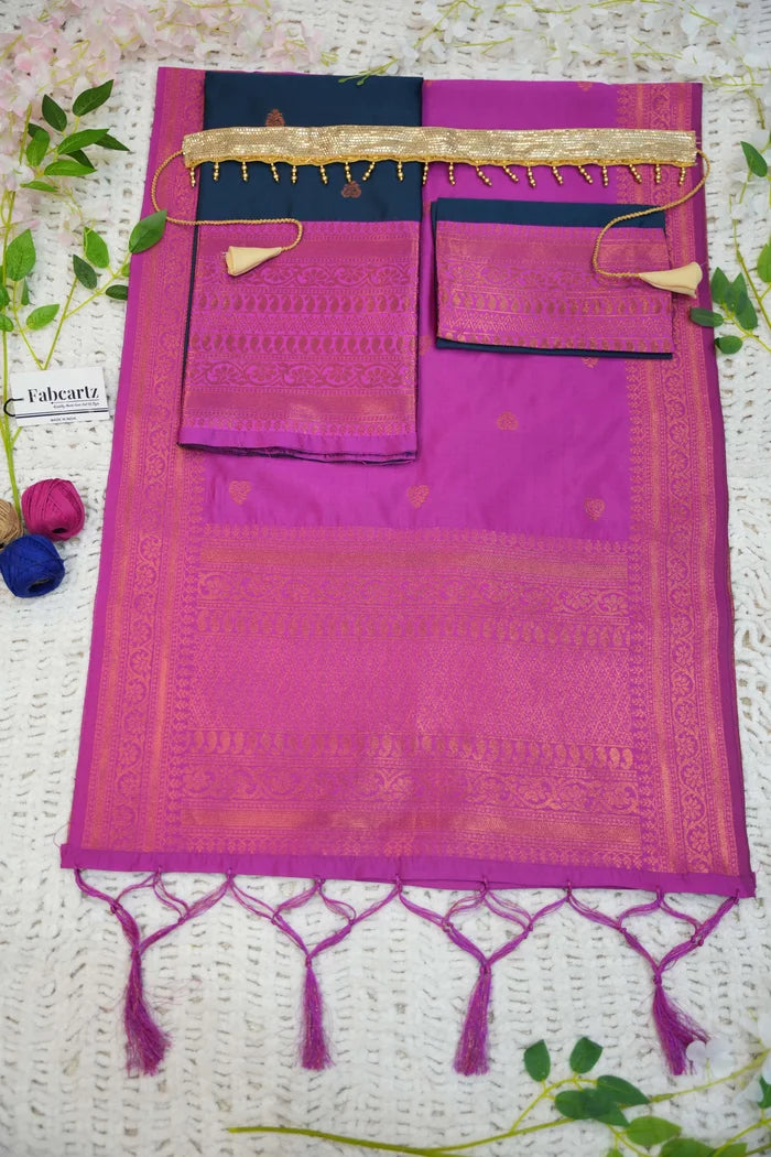 New Kids Traditional South Indian Half Saree (LavanyaKids)