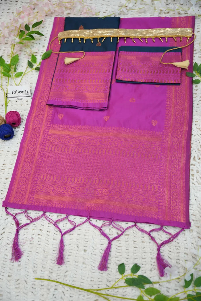 New Kids Traditional South Indian Half Saree (LavanyaKids)