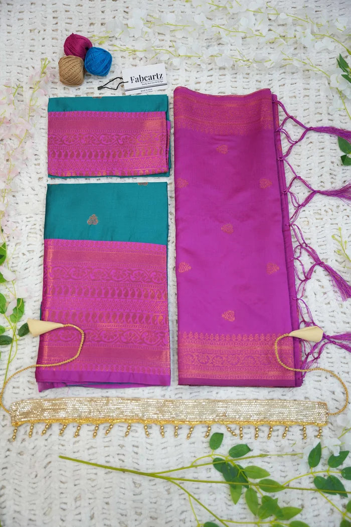 New Kids Traditional South Indian Half Saree (LavanyaKids)