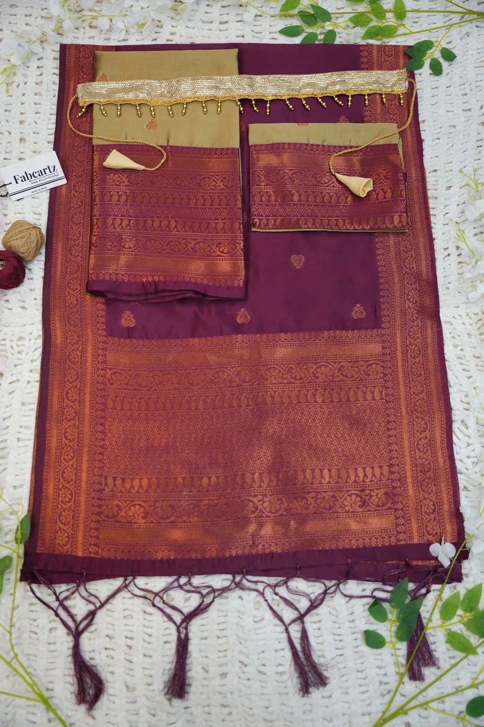 New Kids Traditional South Indian Half Saree (LavanyaKids)