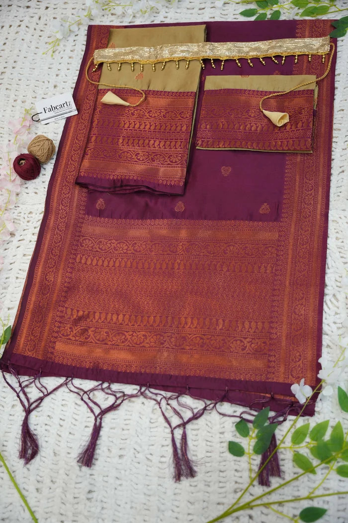 New Kids Traditional South Indian Half Saree (LavanyaKids)