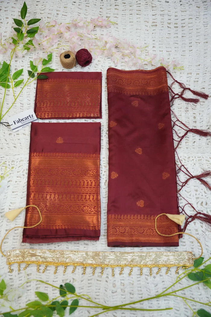 New Kids Traditional South Indian Half Saree (LavanyaKids)