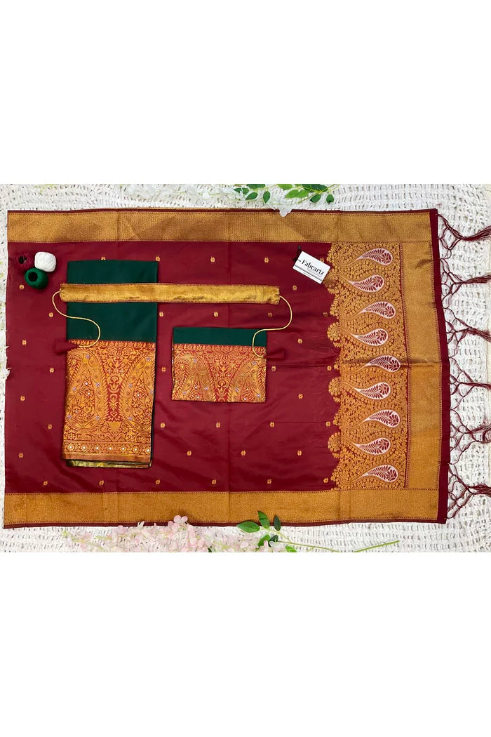 దక్షిణ భారత పండుగ సాంప్రదాయ హాఫ్ చీర(పటోలా)