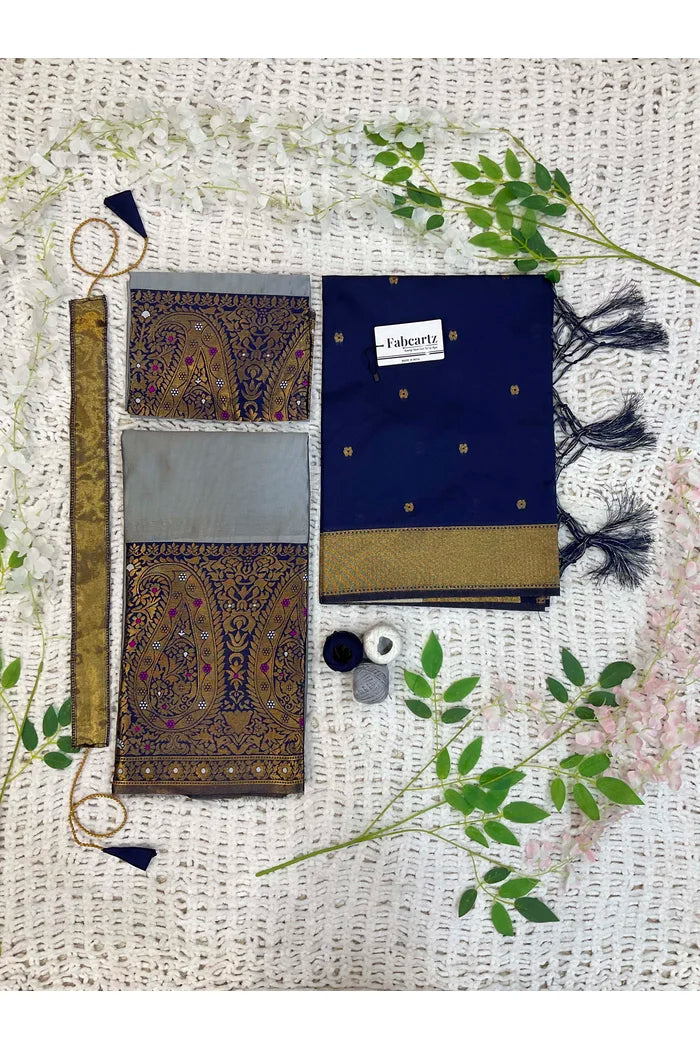 దక్షిణ భారత పండుగ సాంప్రదాయ హాఫ్ చీర(పటోలా)