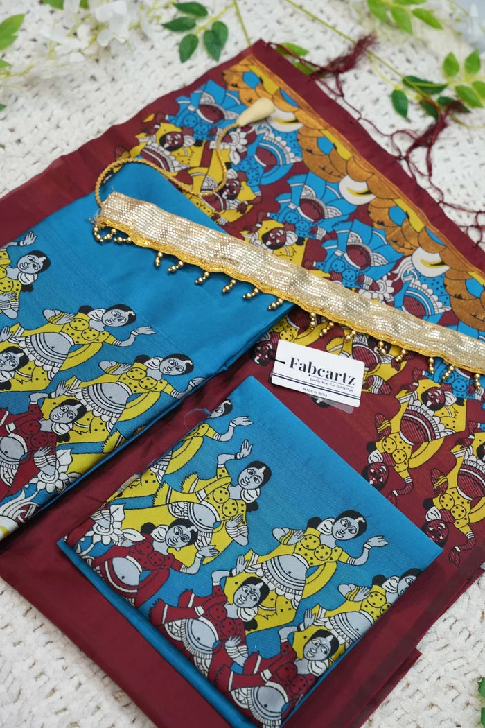 New Kids Traditional South Indian Half Saree (DhingliKids)