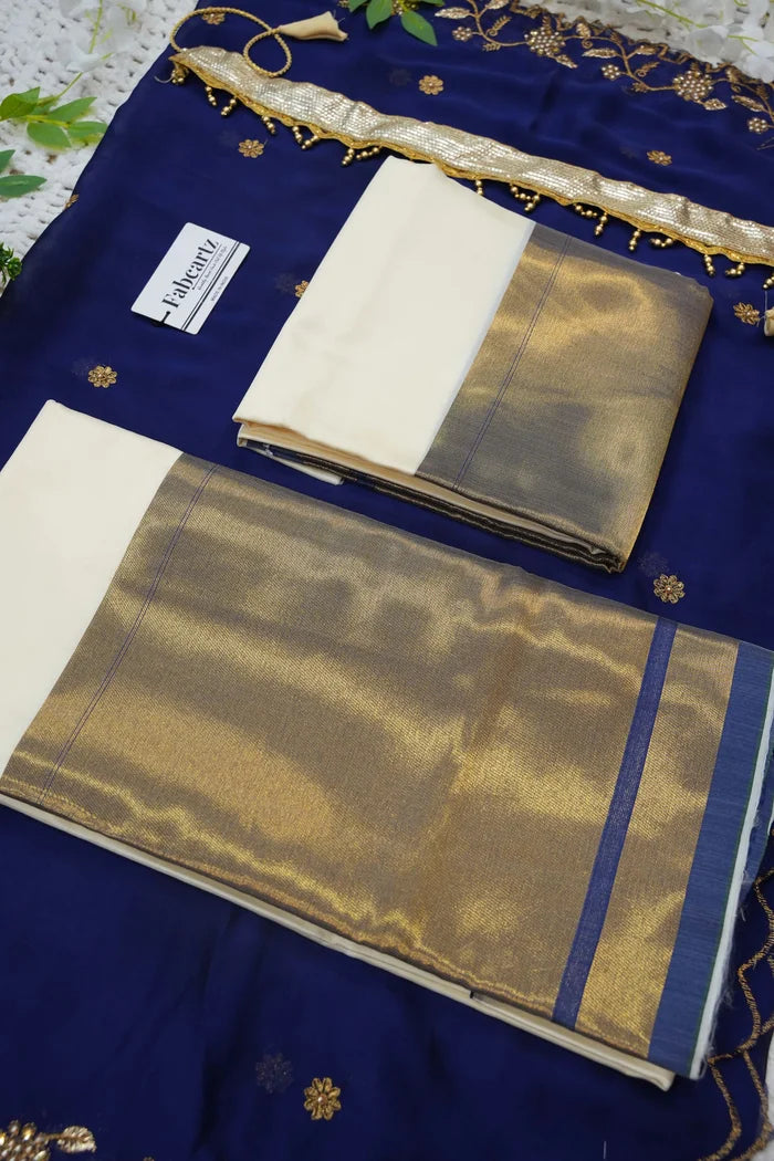 దక్షిణ భారత పండుగ సాంప్రదాయ హాఫ్ చీర (జరా)