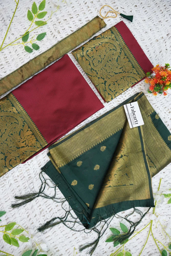 New Kids Traditional South Indian Half Saree (Aarvi Kids)