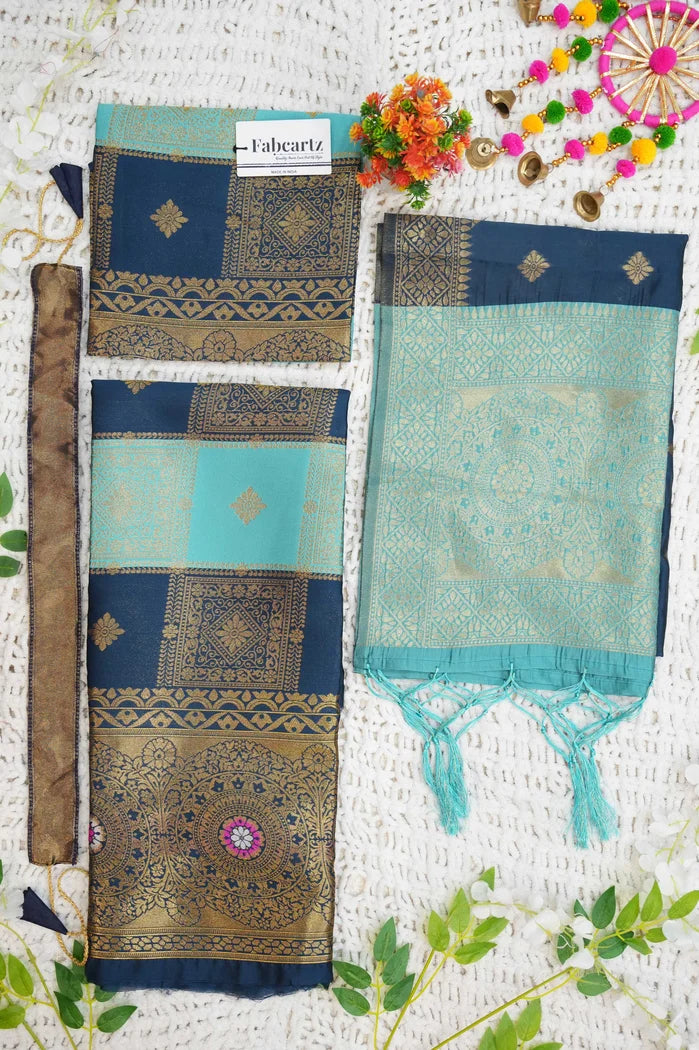 New Kids Traditional South Indian Half Saree (Vishnu Kids)