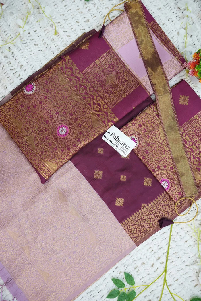 New Kids Traditional South Indian Half Saree (Vishnu Kids)