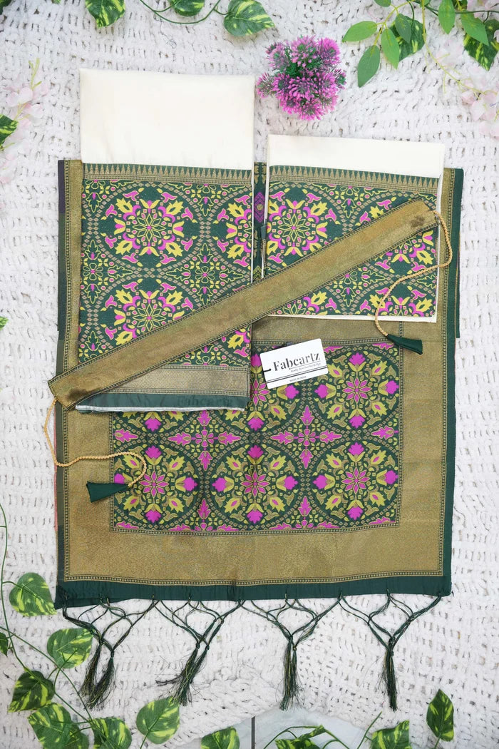 New Kids Traditional South Indian Half Saree (GolGolKIDS)