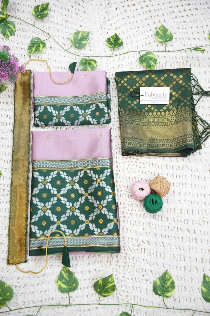 New Kids Traditional South Indian Half Saree (JanjalKIDS)