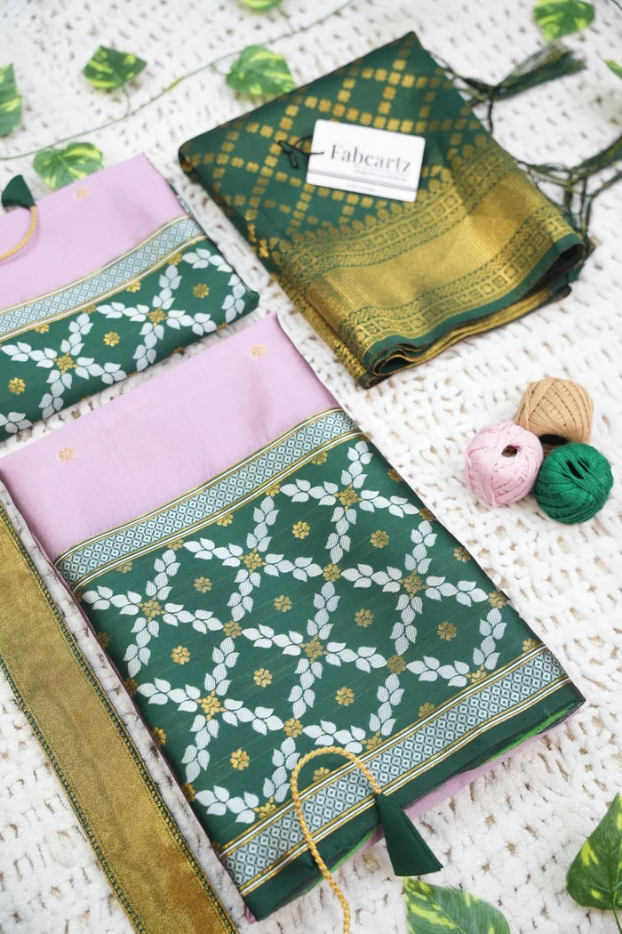 New Kids Traditional South Indian Half Saree (JanjalKIDS)