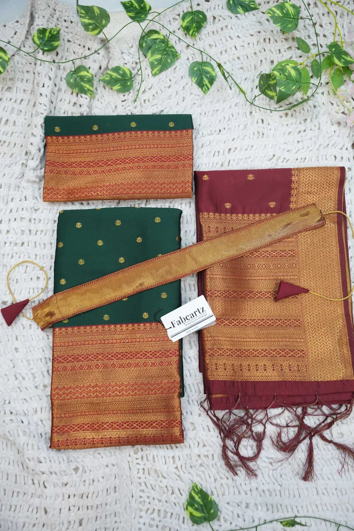 New Kids Traditional South Indian Half Saree (LangharKIDS)