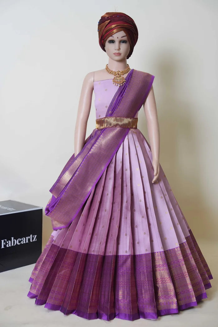 New Kids Traditional South Indian Half Saree (LangharKIDS)