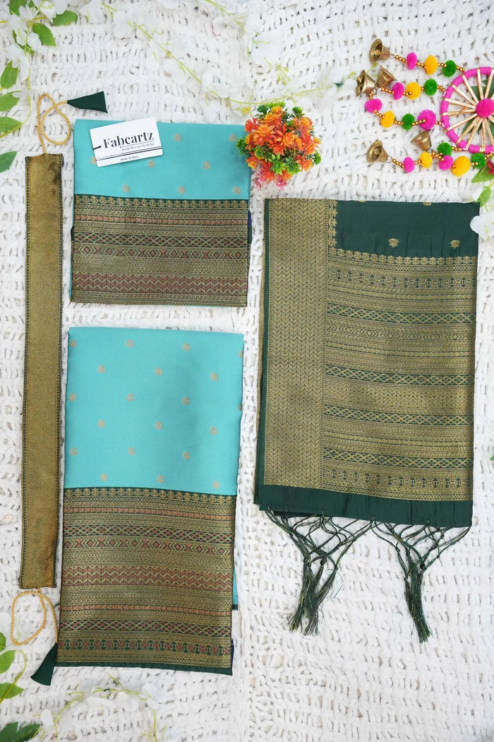 New Kids Traditional South Indian Half Saree (LangharKIDS)