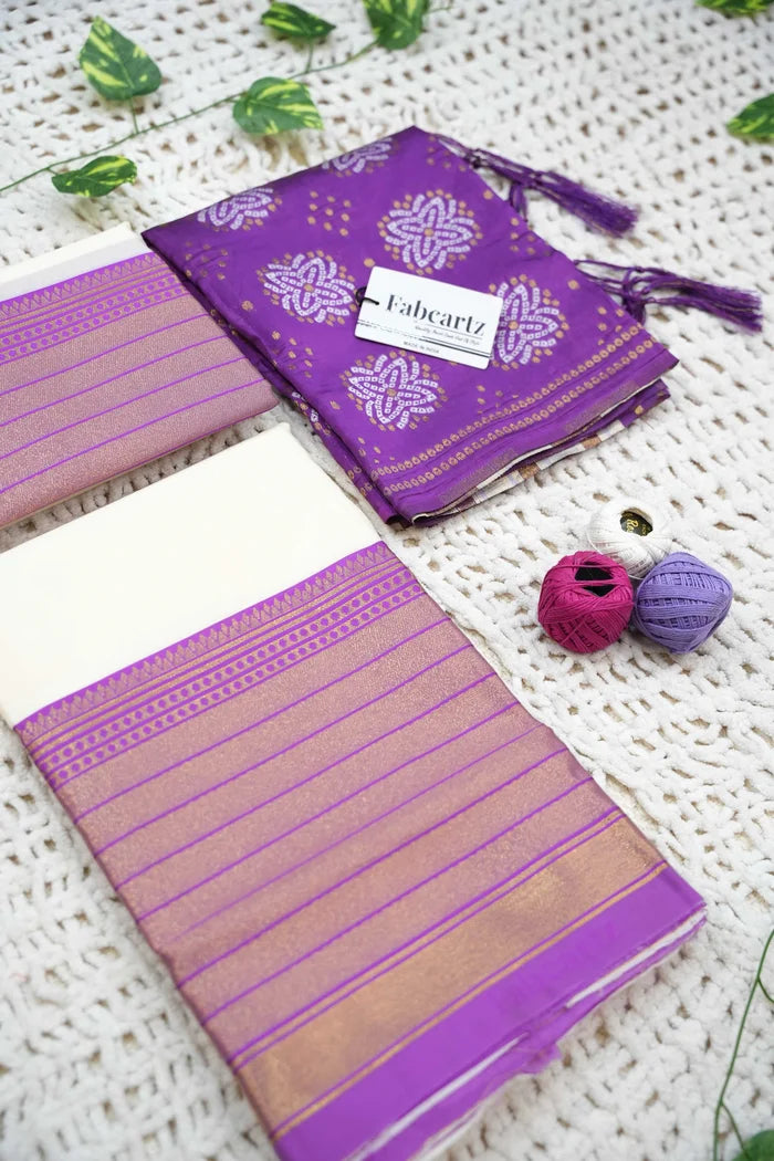 New Kids Traditional South Indian Half Saree (MyritiKIDS)