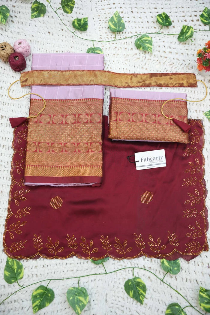 New Kids Traditional South Indian Half Saree (SaraswatiKIDS)