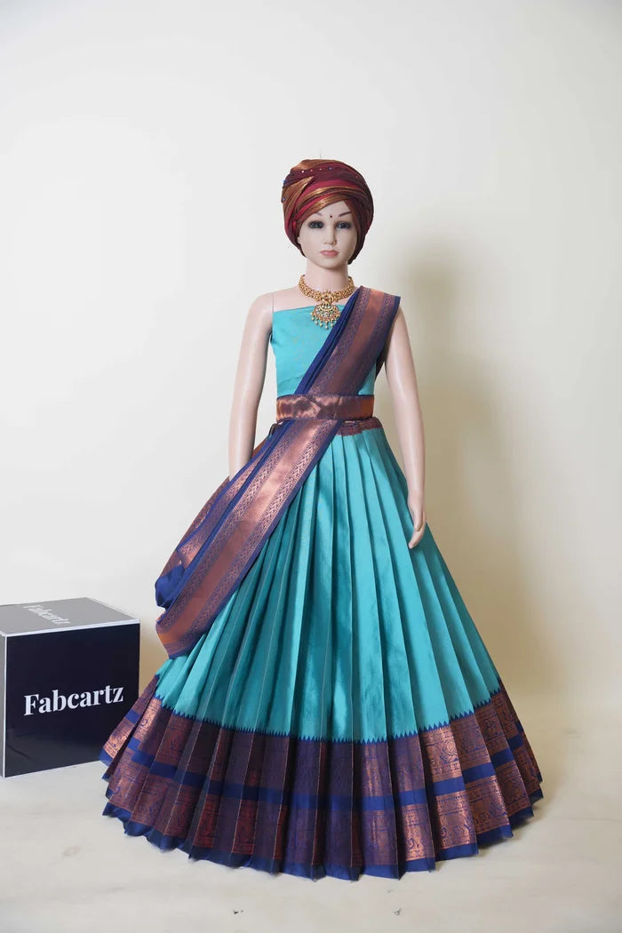 New Kids Traditional South Indian Half Saree (YenuguKIDS)